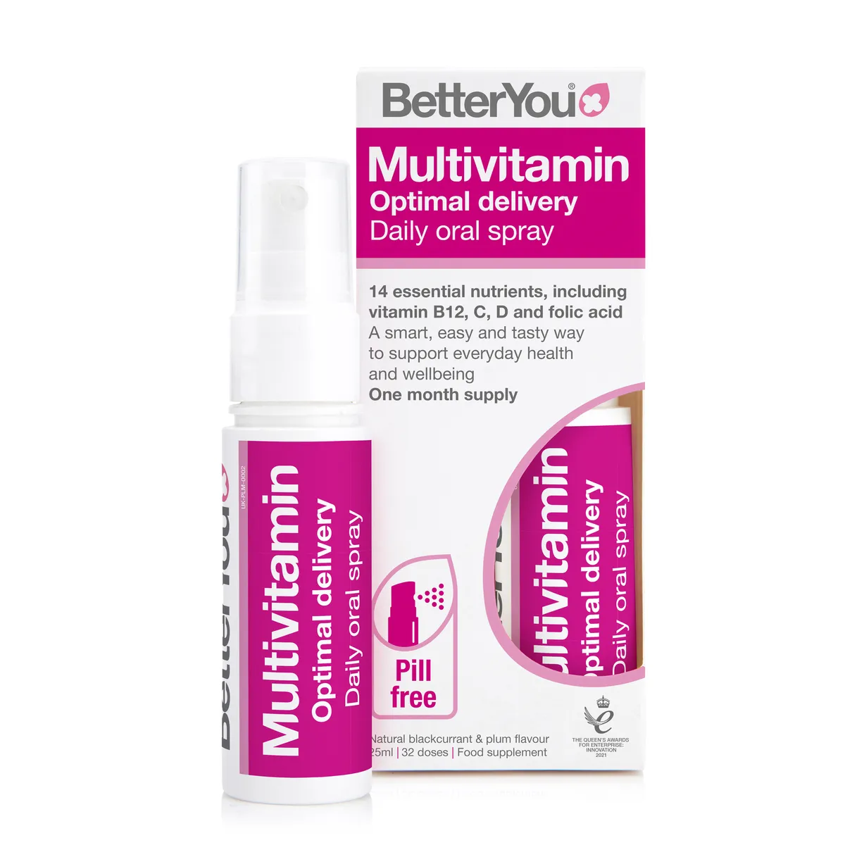 Multivitamin_PETROS BetterYou Multi Vit Βιταμίνη για Ενέργεια & Ανοσοποιητικό 25ml - Image 1