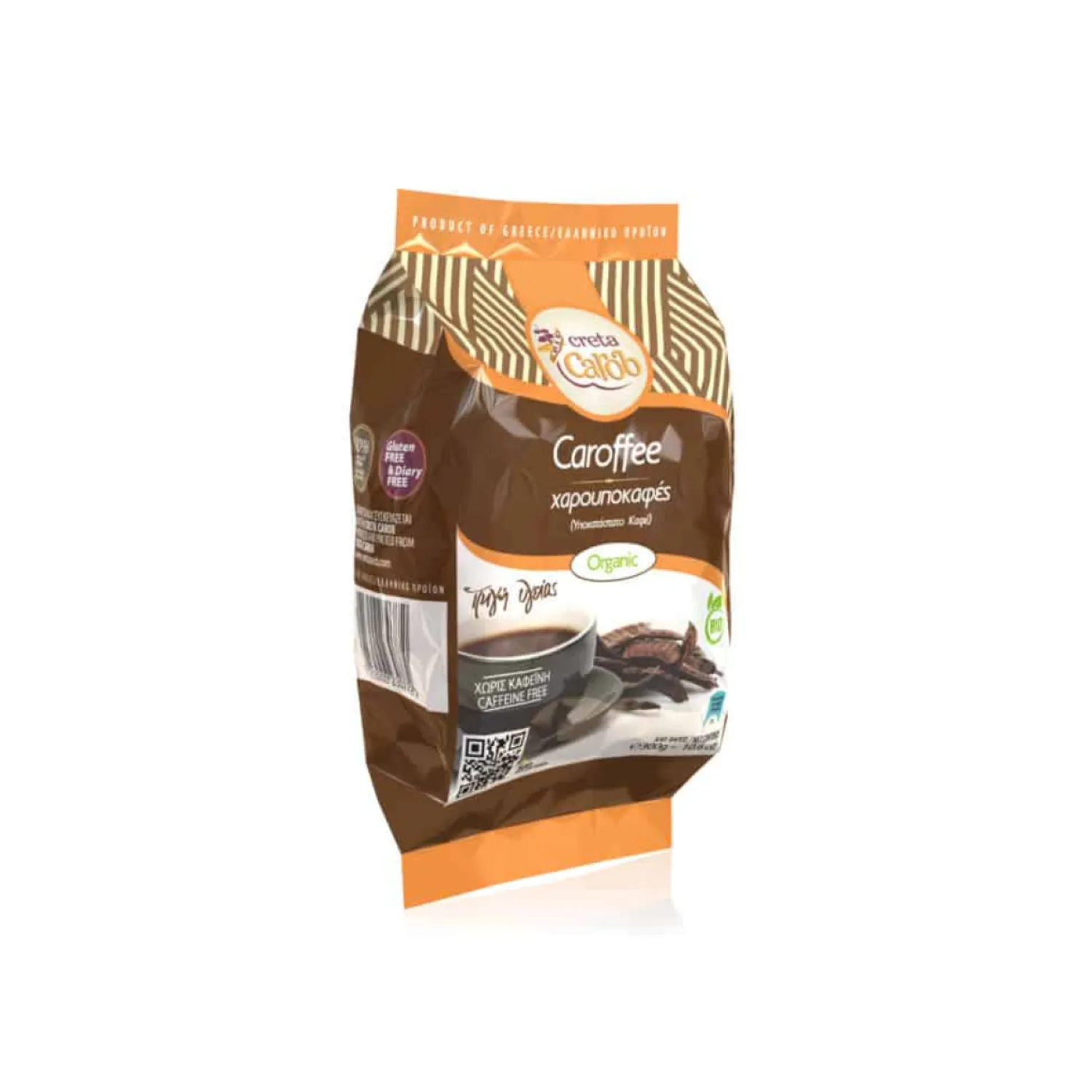 CC-06_PETROS ΥΠΟΚΑΤΑΣΤΑΤΟ ΚΑΦΕ ΑΠΌ ΧΑΡΟΥΠΙ CAROFFEE ΒΙΟ 300ΓΡ - Image 1