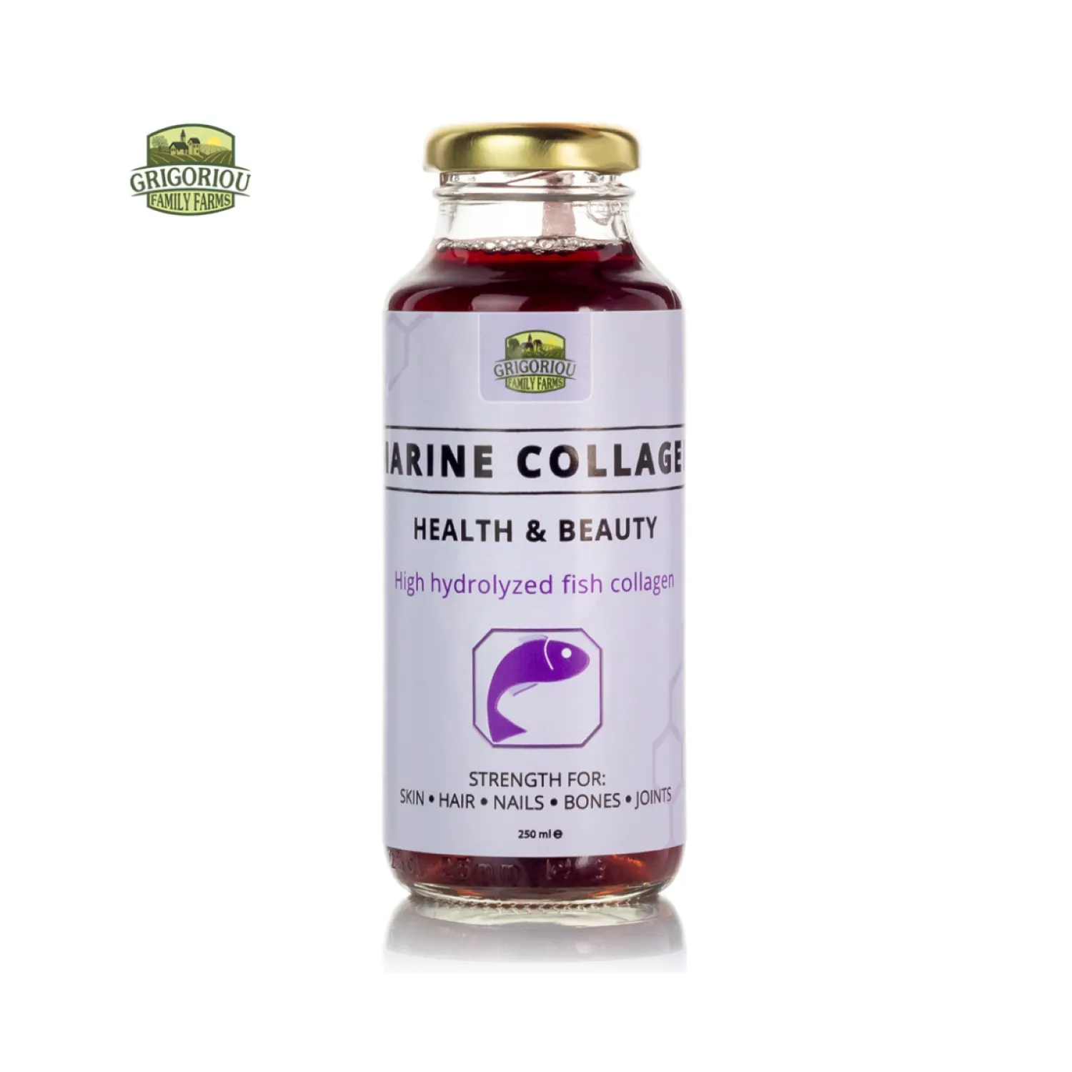 (GF-03)_PETROS Κολλαγόνο ψαριού250 ml - Image 1