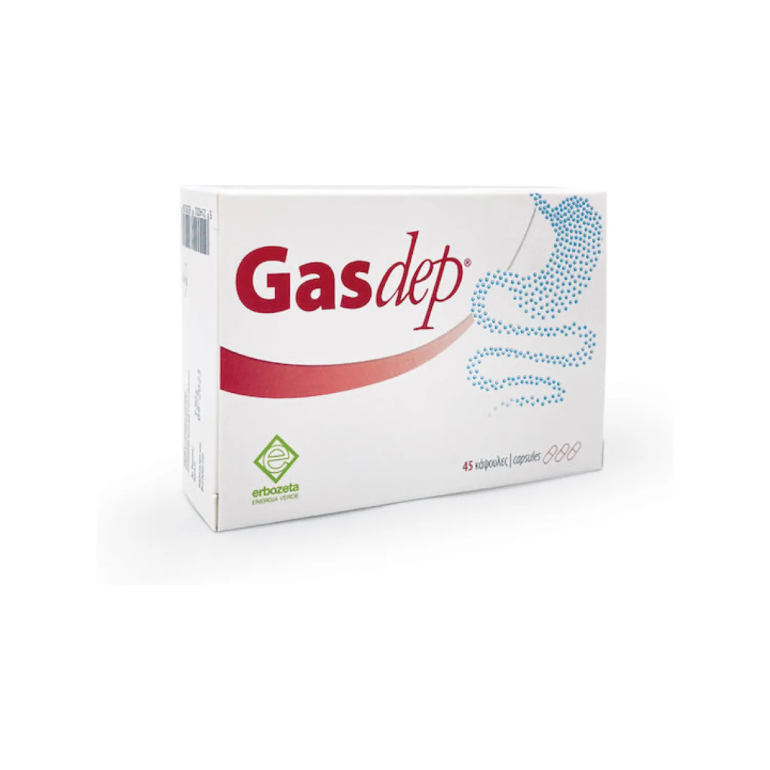 HL-02_PETROS Erbozeta GasDep Προβιοτικά 45 κάψουλες - Herbalist - Image 1