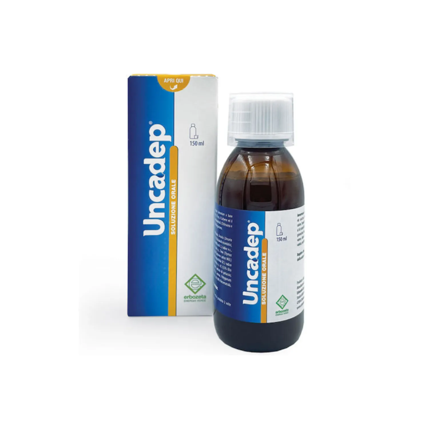 HL-20_PETROS Erbozeta Uncadep για τον Ξηρό και Παραγωγικό Βήχα 150ml - Herbalist - Image 1