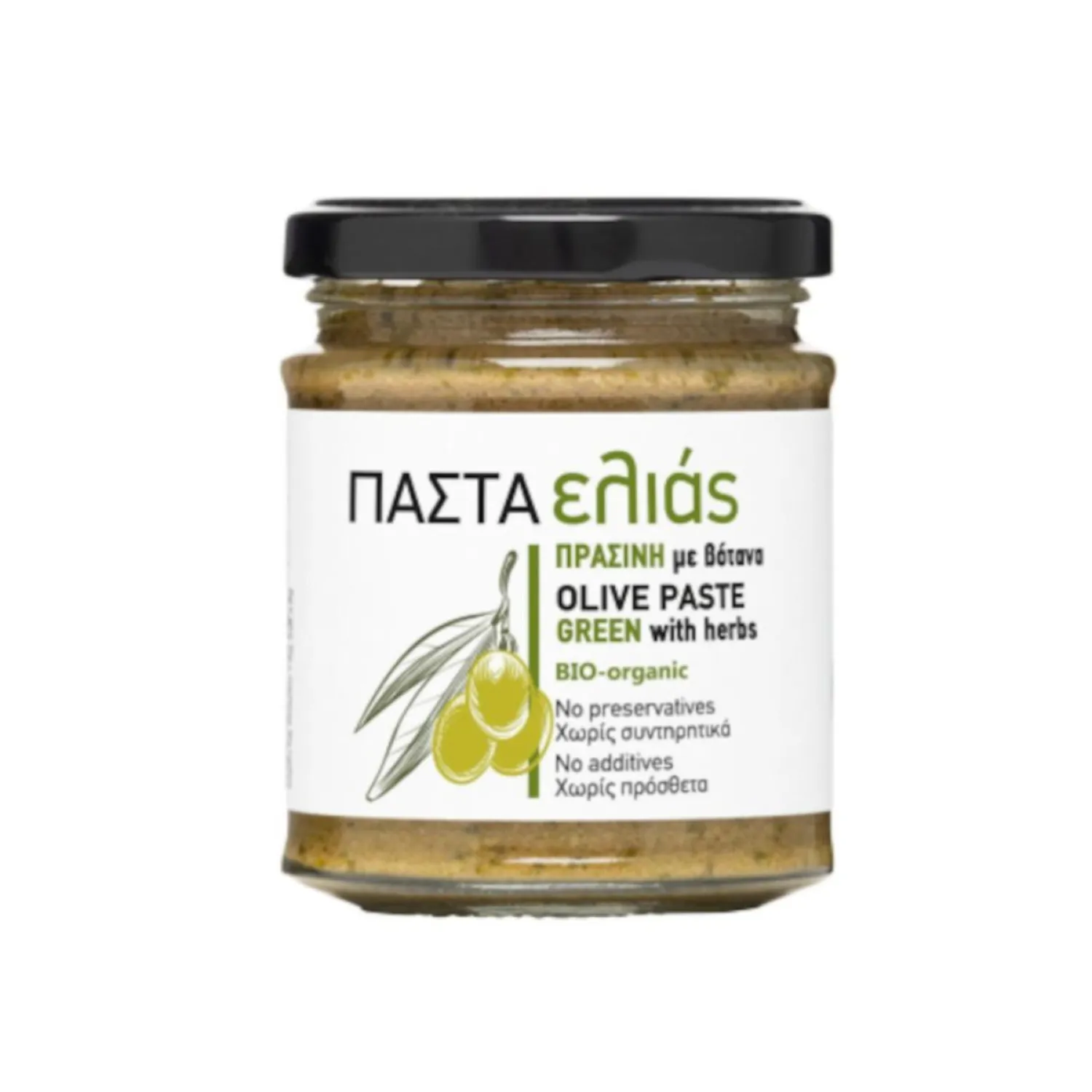 (OT-04)_PETROS Olea Tree Πάστα Πράσινης Ελιάς με Βότανα 180gr - Image 1