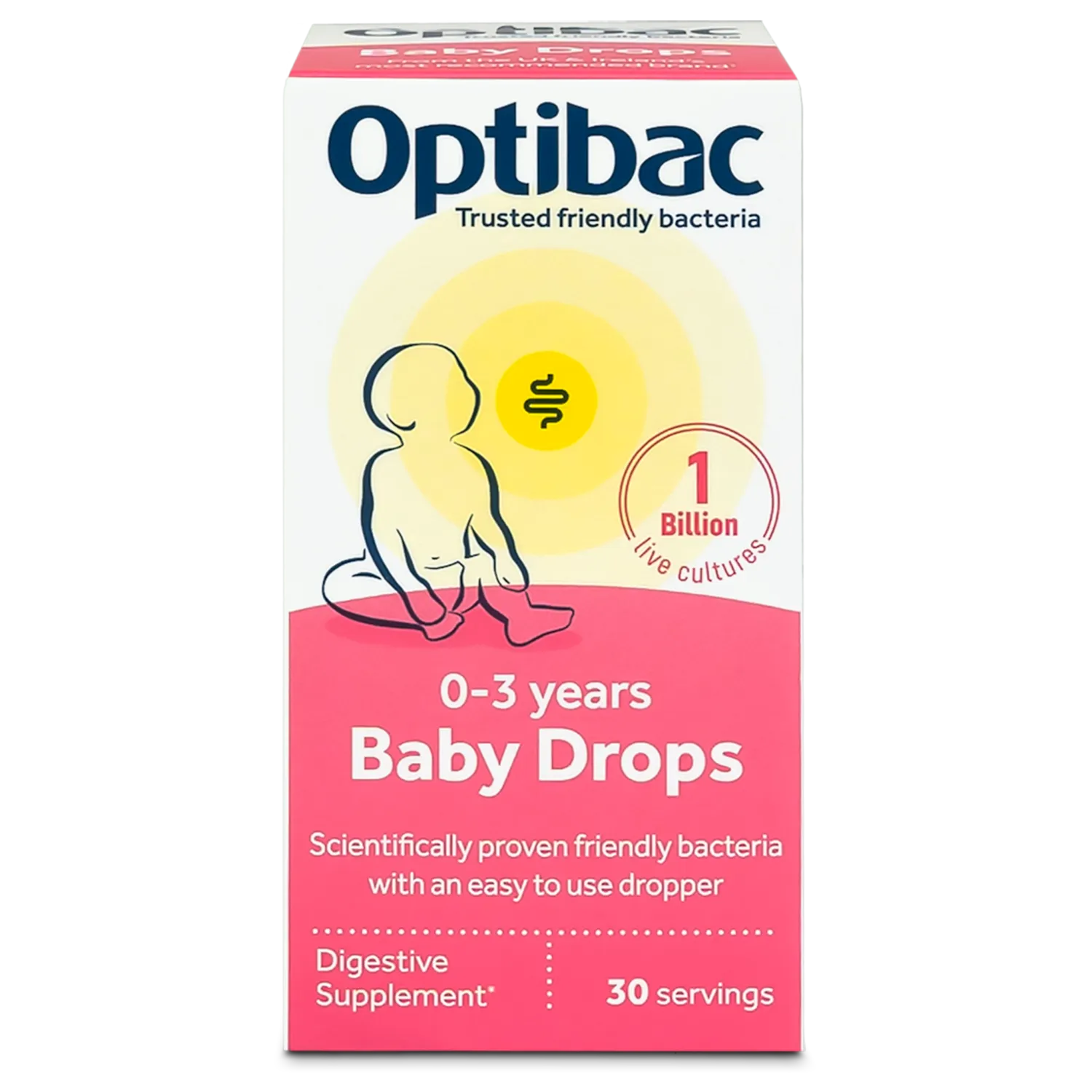 Optibac Probiotics_Baby Drops30_PETROS OptiBac Baby Drops Προβιοτικά 1τμχ - Image 1