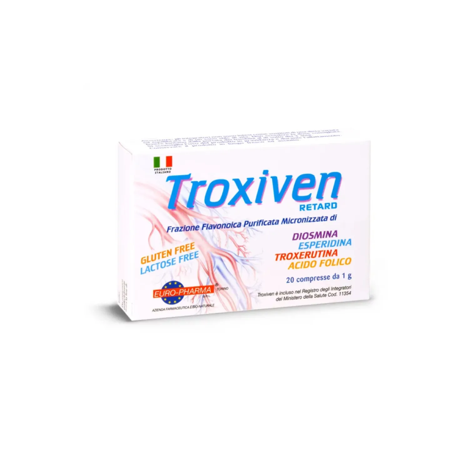 (TN-28)_PETROS Bionat Troxiven Retard Χάπια για Ευρυαγγείες 20 ταμπλέτες - Image 1