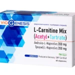 Viogenesis L Carnitine Mix Acetyl + Tartrate 350mg 60 κάψουλες