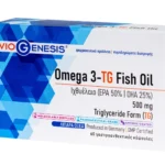Viogenesis Omega 3 TG Fish Oil Ιχθυέλαιο 500mg 60 μαλακές κάψουλες