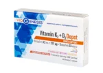 Viogenesis Vitamin K2 (MK 7) + Vitamin D3 Depot Βιταμίνη για Ανοσοποιητικό 4000iu 60 ταμπλέτες